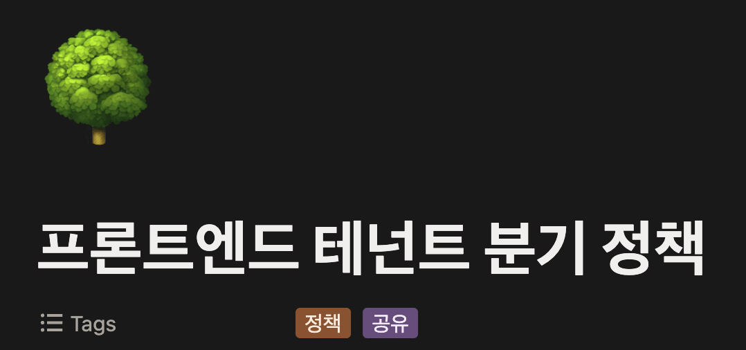 노션에 적은 정책서